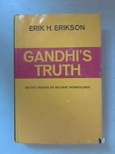 Gandhis Truth by Erik H. Erikson (1969-08-01) B01K3RO1DQ Book Cover