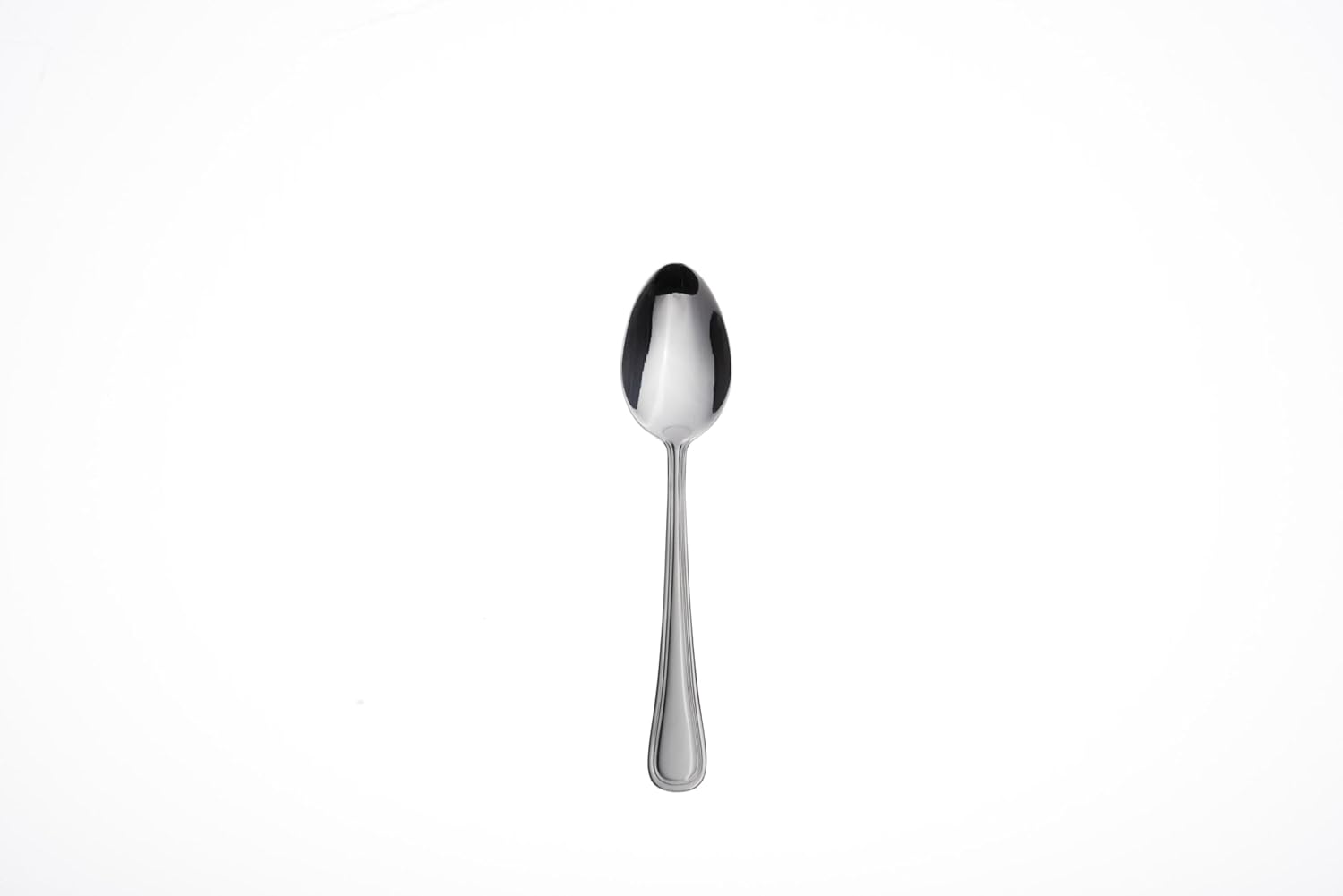 Oneida Silverware Set, Tress Mirror Everyday Teaspoons 6-Piece, Service For 6, 18/0 Stainless Steel, Dishwasher Safe, Home And Kitchen Utensils Set, Spoons, Tea spoon (Silver, 6 Piece)