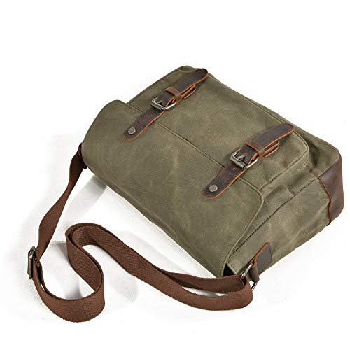 Canvas Messenger Bag, Large Crossbody Bag for Men, Casual Shoulder Bag for Work Daily4