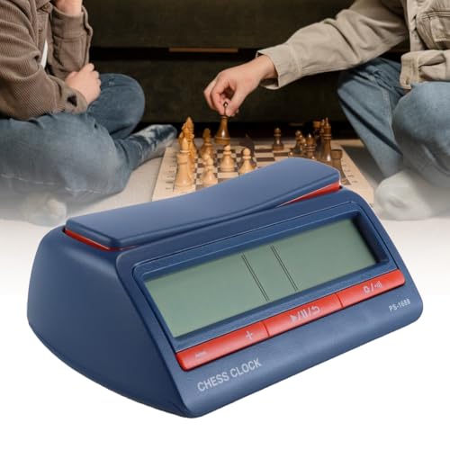 Minuterie de jeu et horloge d'échecs numérique à grands boutons de contrôle