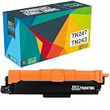 Do it Wiser Cartouche de Toner Compatible pour Brother TN-243 TN247 TN247BK MFC-L3750CDW DCP-L3550CDW MFC-L3770CDW HL-L3210CW HL-L3270CDW HL-L3230CDW MFC-L3710CW MFC-L3730CDN DCP-L3510CDW (Noir)