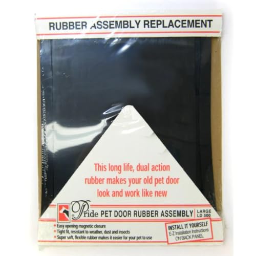 Pride Pet Doors Rubber Assembly Replacement Pet Door Flap - Medium 14.5" Lx10.5 W - Thumbnail 2
