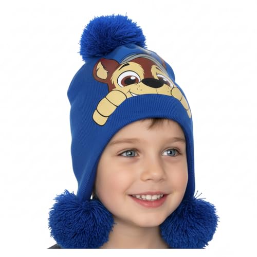 Bonnet tricoté Paw Patrol pour les sorties scolaires et jeux d'hiver