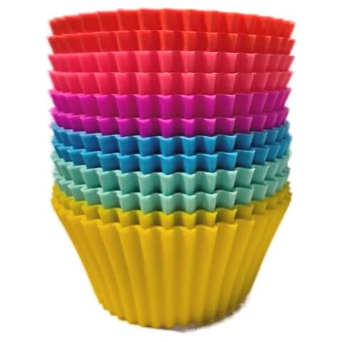 Reusable Silicone Baking Cup Cake Cases Cover