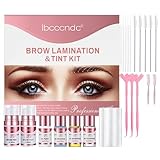 Professionelles Augenbrauenlifting Pflege,Augenbrauen Laminierung Set,DIY Brow Lifting für Zuhause,Einfach in der Anwendung & Lang Anhaltendes Ergebnis