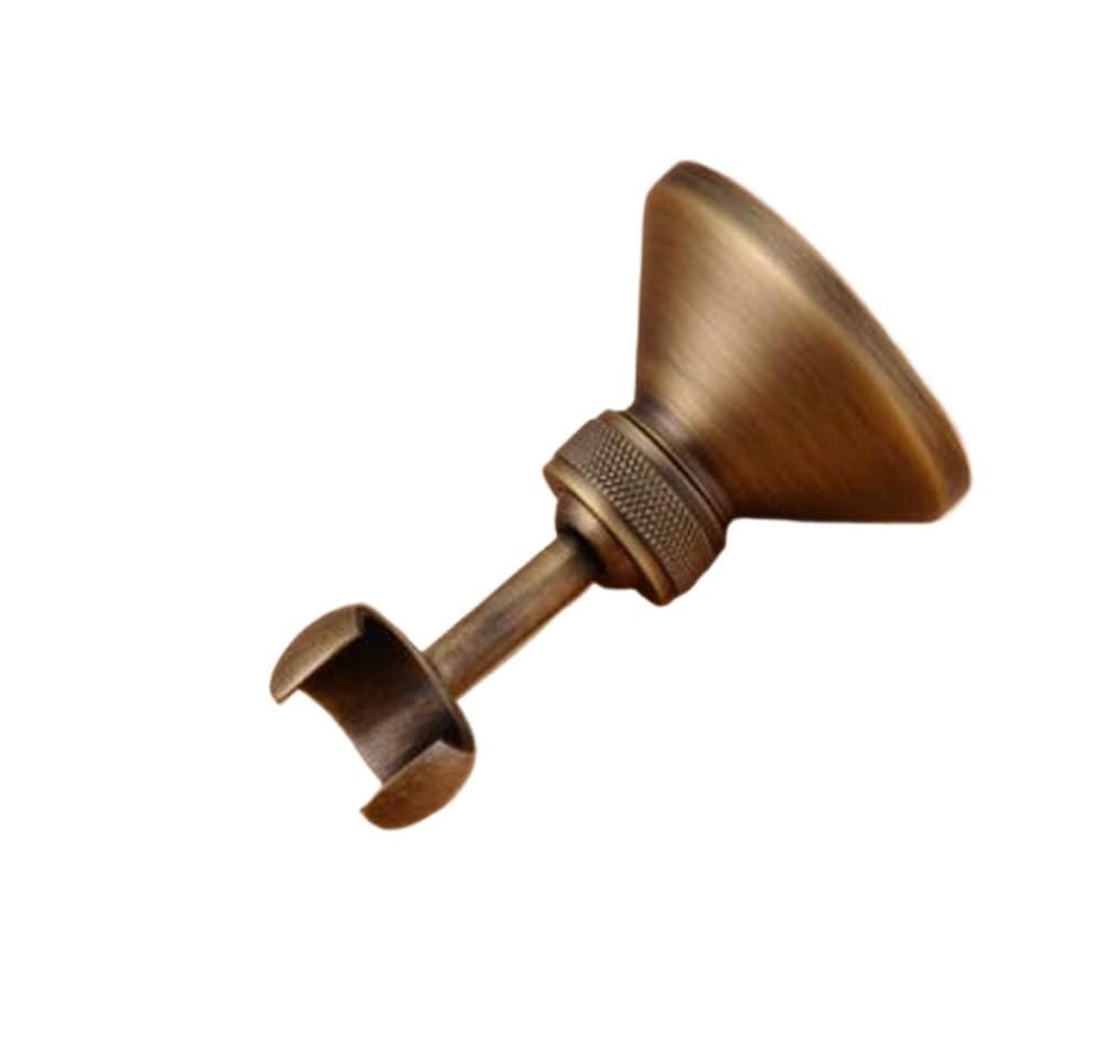 Brass Bathroom Hand Held Shower Head Holder Bracket Hardware Accessory Wall Mounted Hook