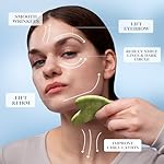 BAIMEI IcyMe Ice Roller for Face and Gua Sha Facial Tool Set, Ice Face Roller Reduces Puffiness Relieves Migraines Skin Care Tools, Self Care Gift for Women - Pink - Image 5