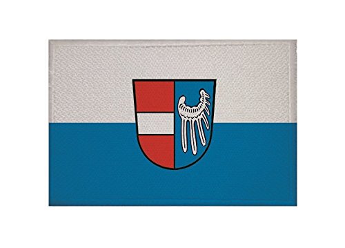 U24 Aufnäher Endingen am Kaiserstuhl Fahne Flagge Aufbügler Patch 9 x 6 cm