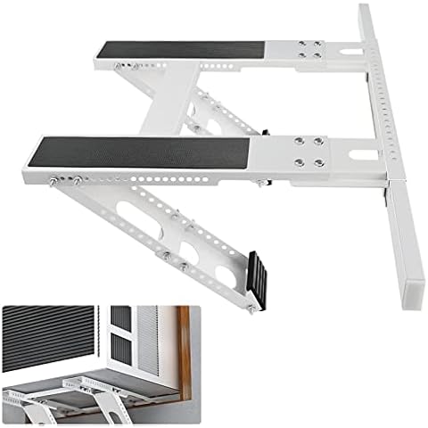 CAT SO RICH Air Conditioner Bracket for Window, No Drilling Window AC Bracket, Support up to 220lbs Cover