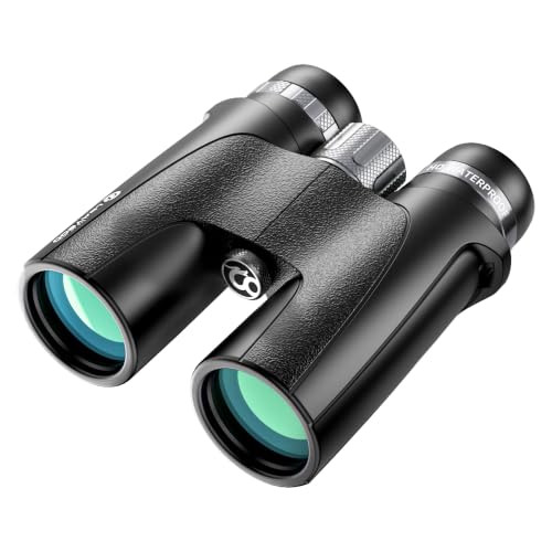 Binoculares 10x42 Leaysoo con lente FMC y diseño resistente miniatura 2