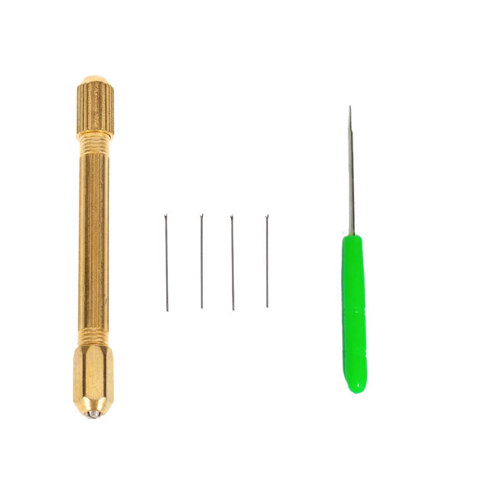 Doll Hair Rerooting Rehair Tool Holder with 4 Extra Needles for Doll Hair Making Tool kit