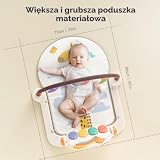 TUMAMA Baby Floor Siłownie Maty do zabawy Aktywność Dźwięki Światła Muzyka Kick and Play Fortepian Dzieci Wiszące grzechotki Maluch Noworodek Chłopcy Dziewczęta Prezenty świąteczne