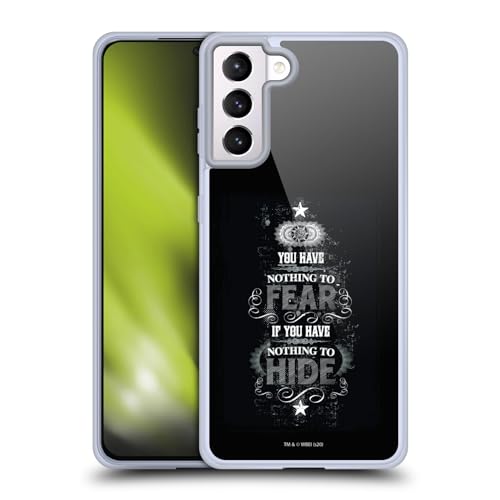 Head Case Designs �������C�Z���X �n���[�|�b�^�[ Nothing To Fear Quote Deathly Hallows XIV �W�F���P�[�X [�~���^���[�O���[�h�ی�] Samsung Galaxy S21+ 5G�ƌ݊���������AM