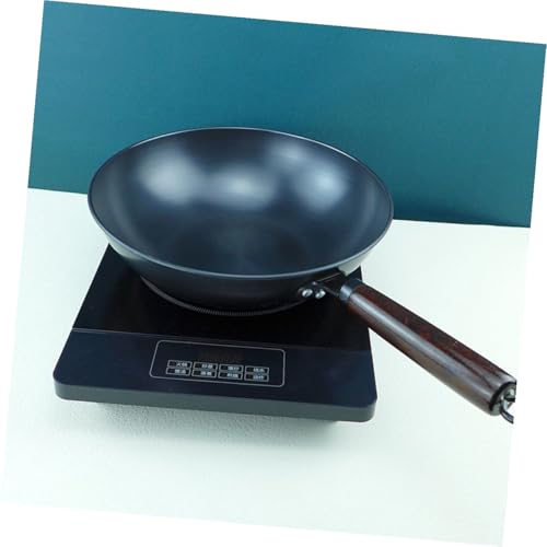Wok de hierro con mango ergonómico MAGICLULU miniatura 4