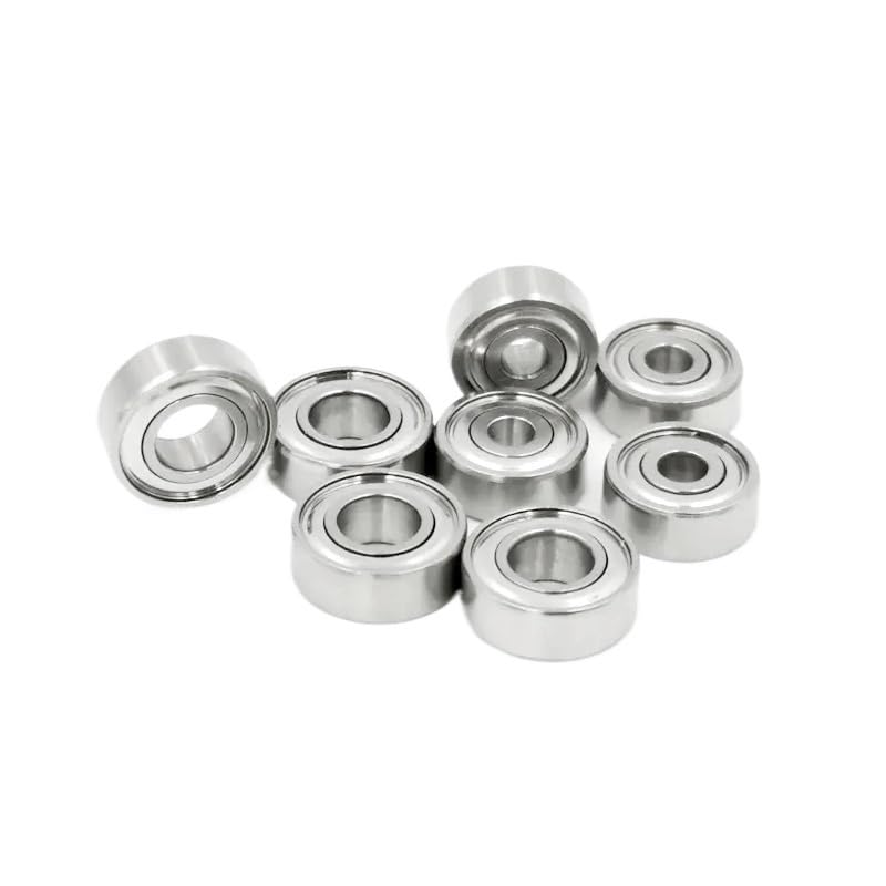 10PCS/2PCS Stainless Steel Bearing SMR148 8 * 14 * 4,SMR138 8 * 13 * 4,SMR137 7 * 13 * 4,SMR128 8 * 12 * 3.5,SMR126 6 * 12 * 4,SMR117 7 * 11 * 3mm (Color : 2PCS, Size : SMR85ZZ 5x8x2.5mm)
