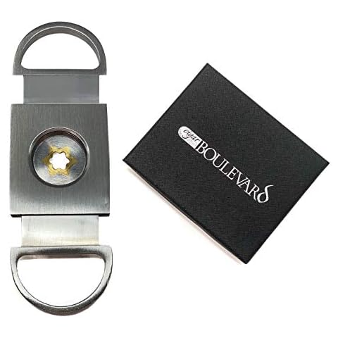 Cigar Boulevard Perfect Cigar Cutter 20 Stainless Steel Cover