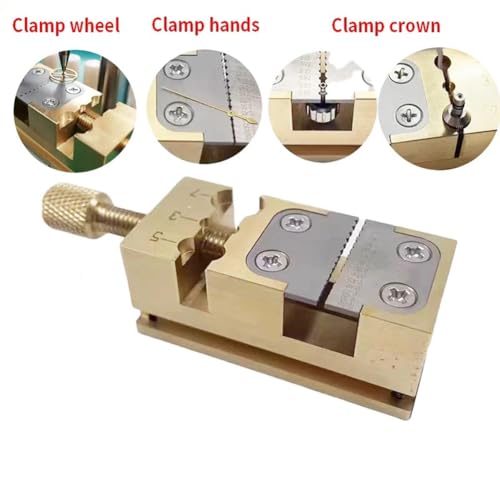 Mini étau de serrage en laiton pour stabiliser les micro composants - 5