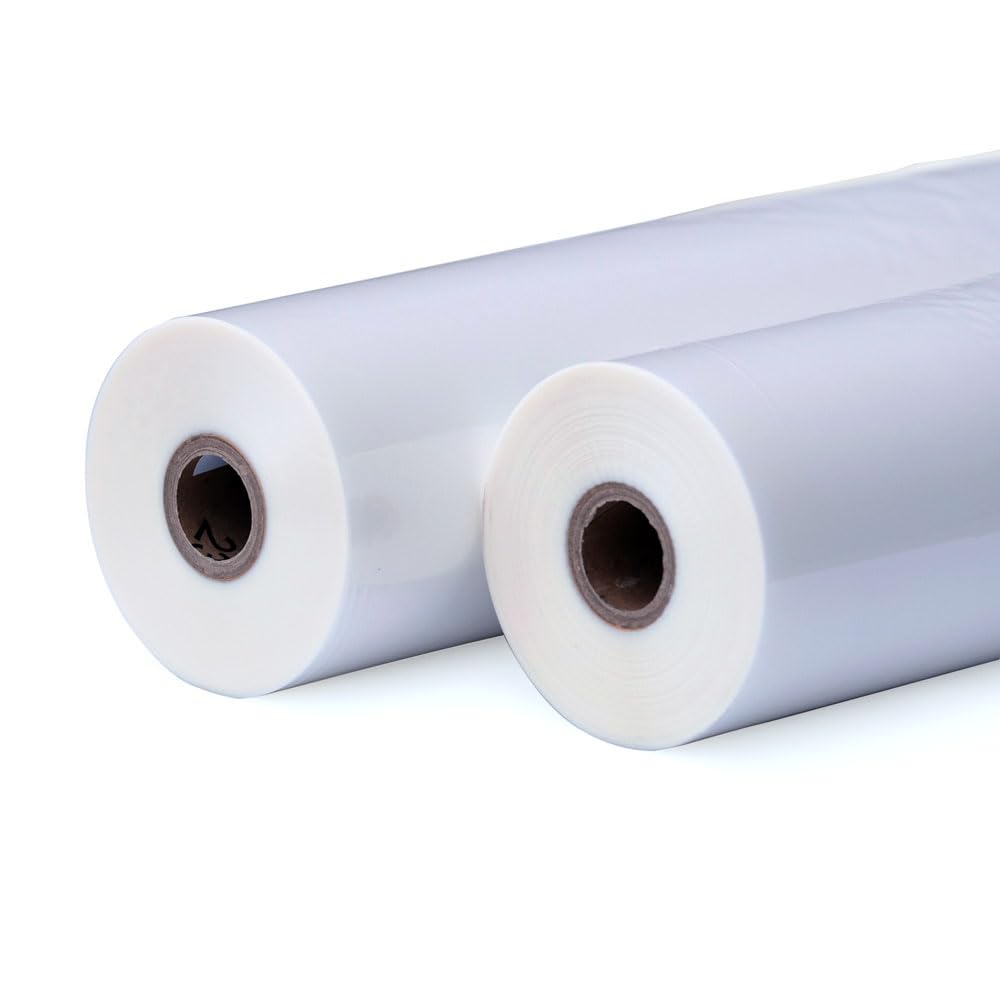 TruLam - 2 Rolls Standard Gloss 3 Mil Clear 27 in. x 250 ft. x 1 in. Core Laminating Film