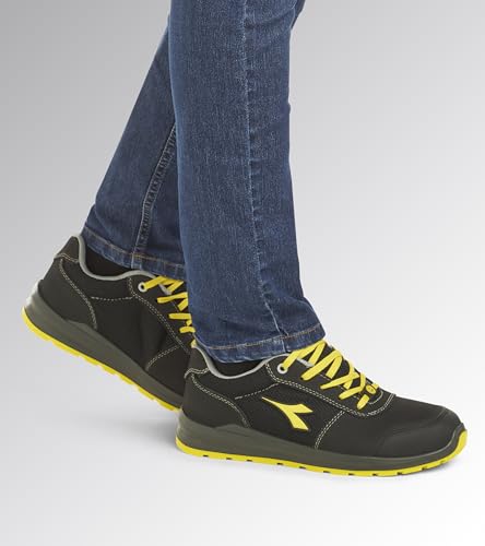 Utility Diadora, Scarpe Antinfortunistiche Unisex, Speedy Low S1PS Fo Sr Sc Esd Mf, Colore Black, Taglia 42 - 6