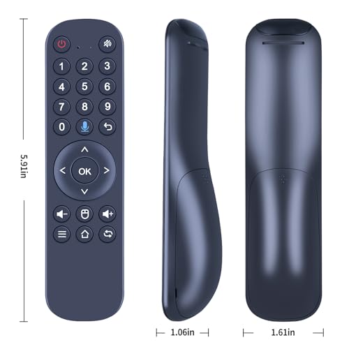 Replacement Voice Remote Control for HTV 7/ H7 / HTV 8 / H8 /htv cast Brazil Brazilian TV Box by RETROSUN - Used condition - Image 3