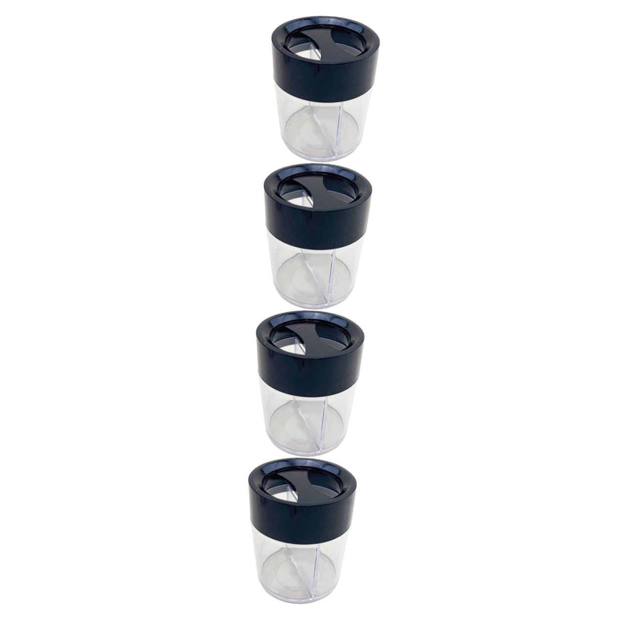 Boîte de rangement magnétique transparente pour trombones | Visibilité et capture facile
