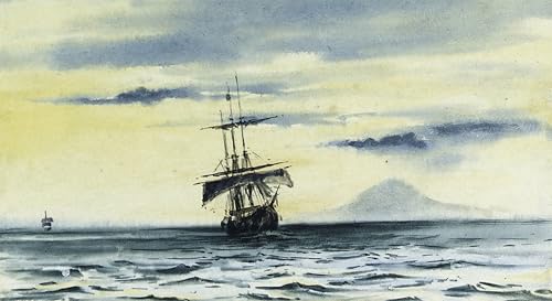 Tableau la dernière vue du mont Discovery impression d'art sur toile de qualité