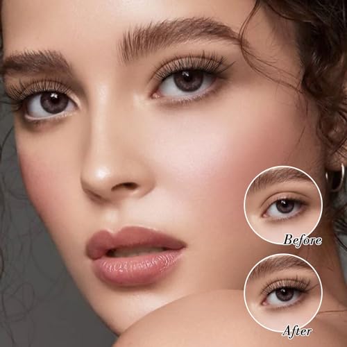 Parriparri DIY Lash Extension Individual Lashes 200 Pcs Natural Cluster Eyelashes Volume Individual False Eyelashes Extension At Home (30D-0.07C-8-16MM Mix) - Image 3
