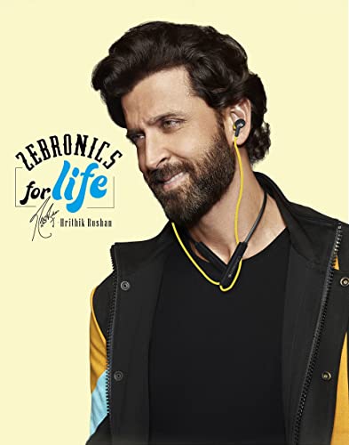 Image of Zeb Yoga 4 Extra EARTIPS Call Function, BTV5.2,Call Function,Flexible Neckband,Built-in Rechargeable Battery,Flexible Neckband