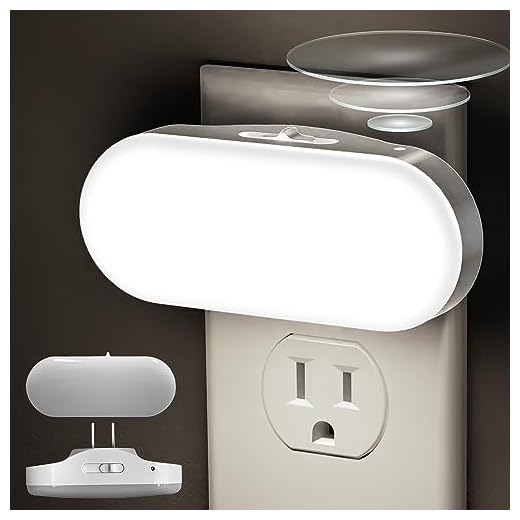 DORESshop Night Light, Night Lights Plug into Wall, [2 Pack] Led Night Light with Dusk to Dawn Sensor, 1W 5000K Dimmable Night Light from 0LM to 100LM for Bathroom Hallway Bedroom Kids Room Stairway