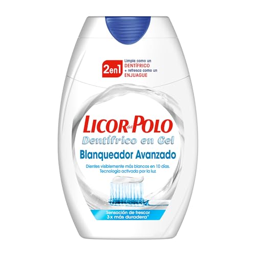 Licor del Polo   Pasta de dientes Blanqueador Avanzado + Enjuague Protección Completa   75 ml
