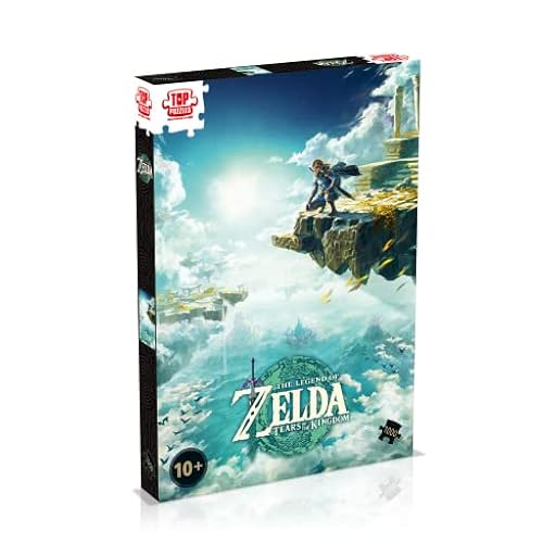 Winning Moves Rompecabezas The Legend of Zelda Tears of The Kingdom Puzzle 1000 Piezas - Juguetes para niños 10+ años y Todos los Fans del Juego, para Jugar Solo o en compañía | Ya disponible en tu tienda friki favorita! En mundofriki.es!