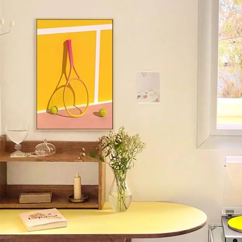 Impression sur toile de tennis pour habiller un mur de chambre vide - 3