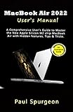 webcam appleby  MacBook Air 2022 User’s Manual : A Comprehensive User’s Guide to Master the New Apple Silicon M2 chip MacBook Air with Hidden features, Tips & Tricks. (English Edition)