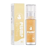 Aceite De Labios Voluminizador De 7 ml - Aceite Hidratante Para Brillo De Labios | Brillo De Labios Hidratante Brillo De Labios Natural | Aceite Labial Transparente Para Dar Volumen Y Brillo Intenso