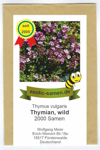 Wilder Thymian - Thymus vulgaris - 2000 Samen