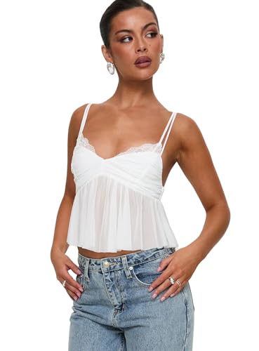 Princess Polly Corella Top White