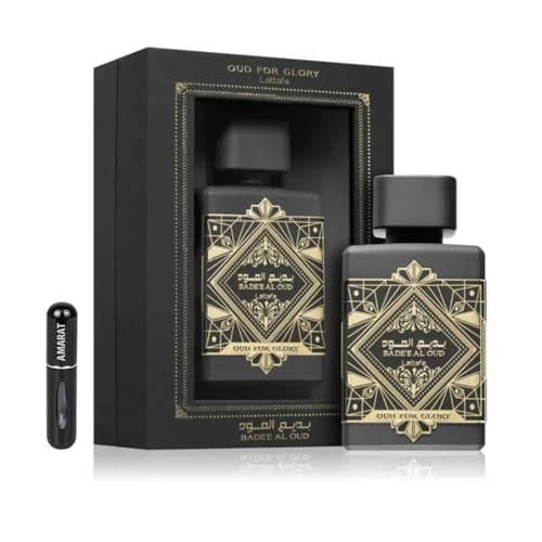 Lattafa Badee Al Oud - Oud for Glory EDP 100 ML, Perfume Árabe...