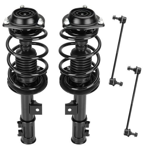 Front w/Coil Strut & Sway Bar Links Compatible with 2011-2013