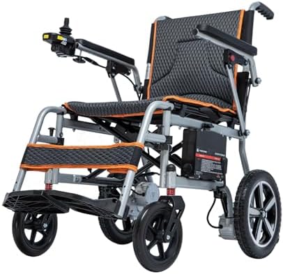 Lightweight Electric Wheelchair Only 33lb Foldable Power Chair fo...