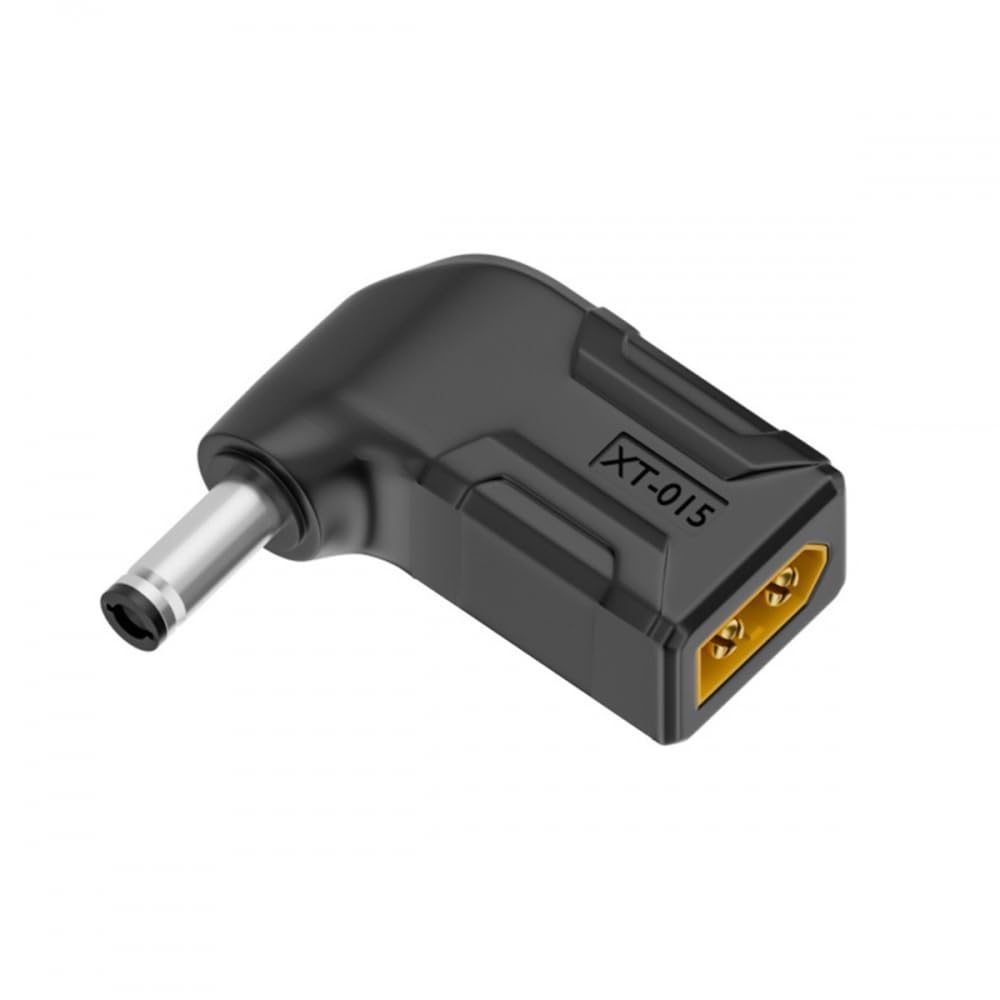 CY Adapter XT60 Male SC100 Protocol to DC 5.5x2.1mm Male Fast Charging Angled Horizontal Adapter for RC Lipo Battery Quadcopter Multicopter Aeromodelling โ image 1