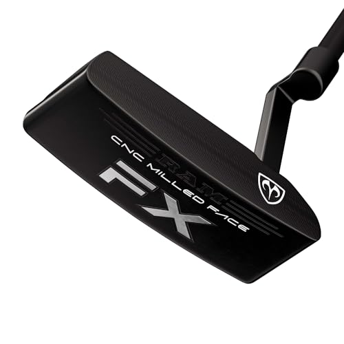 Putter à lame fraisée CNC Ram FX-01 gaucher avec face usinée haute précision