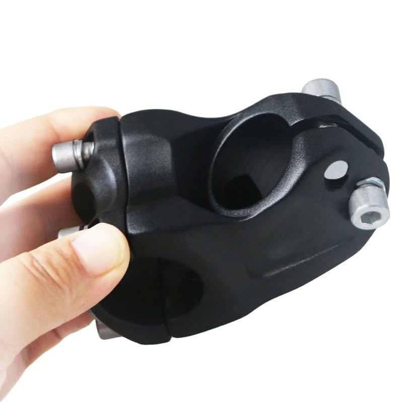 Attacco Manubrio MTB Attacco Manubrio for Bicicletta da 30 Gradi, Attacco inclinabile for Bici Strada, Tubo 31,8 x 28,6 mm, Parti for Ciclismo