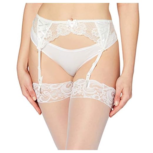 Sylvie Flirty Lingerie Beppina Culotte, Blanco (Offwhite 0602), 42 (Talla del Fabricante: Large) para Mujer