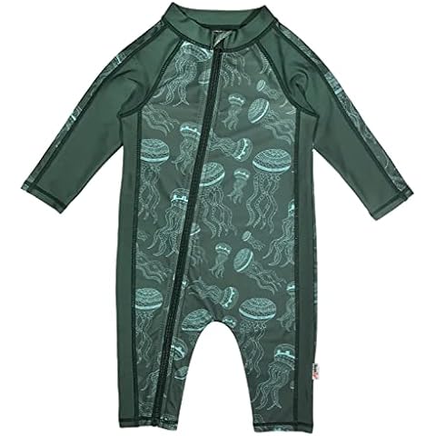 SwimZip Boys' Long-Sleeve UPF 50+ Swimsuit for Baby, Toddler, & Little Boys Cover