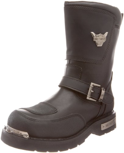 Stivali Brockman Harley Davidson In Pelle Full Grain - Uomo