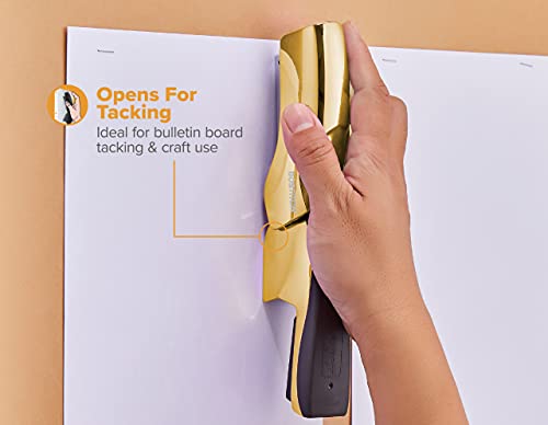 Bostitch Office Grampeador de 40 folhas resistente, tamanho de grampeador pequeno, cabe na palma da