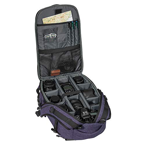 Pedea DSLR-Kamerarucksack Fashion Fotorucksack für Spiegelreflexkameras mit wasserdichtem Regenschutz und variabler… – Bild 6