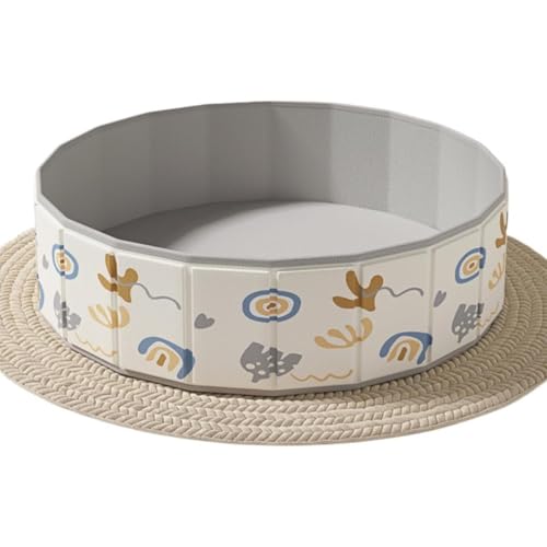 AOCIR 子供用ボールプール 折りたたみ 空気入れ不要 プレイサークル キッズサークル 折り畳み式収納 持ち運び簡単 キッズ ボールプール ペット 子ども 遊び場 屋内 屋外 コンパクト 家庭用 庭遊び ベランダ 自宅 保育園 幼稚園 お誕生日 クリスマ