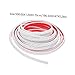 FIXOSHEE 5m Flexible Molding Trim Self-Adhesive Strip for Walls Ceiling and Mirrors Decorative Molding Easy Installation Versatile Use for Home Decor No Tools Required