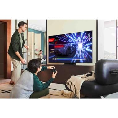 Samsung TV AI OLED 42 Pouces S90F 4K Smart TV 2025, Vision AI, Processeur NQ4 AI Gen3, 4K AI Upscaling Pro, HDR10+ Adaptatif, Dolby Atmos, Gaming Hub, Knox Security